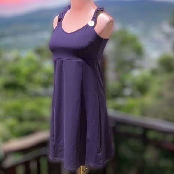 SINCERELY JULES NEW OUTDOOR ACTIVE  GOLF TENNIS DRESS BUILT IN BODY SUIT SMALL - Picture 2 of 11